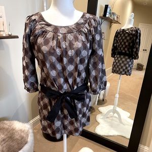 Silk dress top by Promod